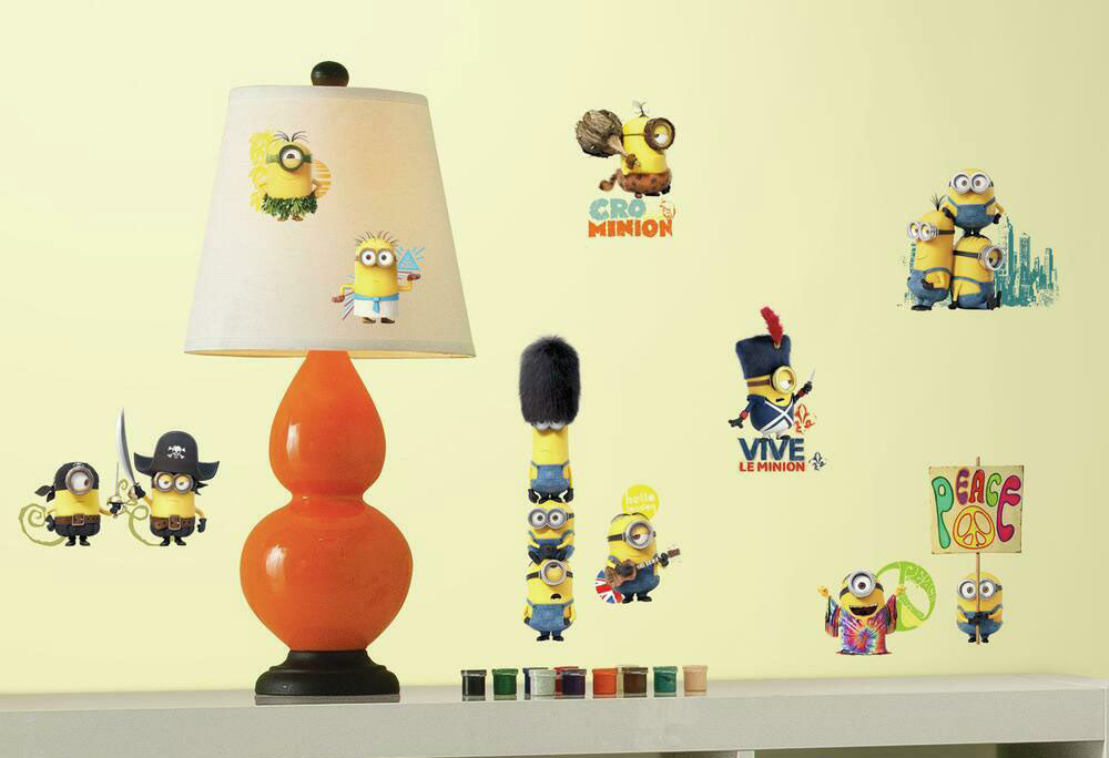 minions wall decals