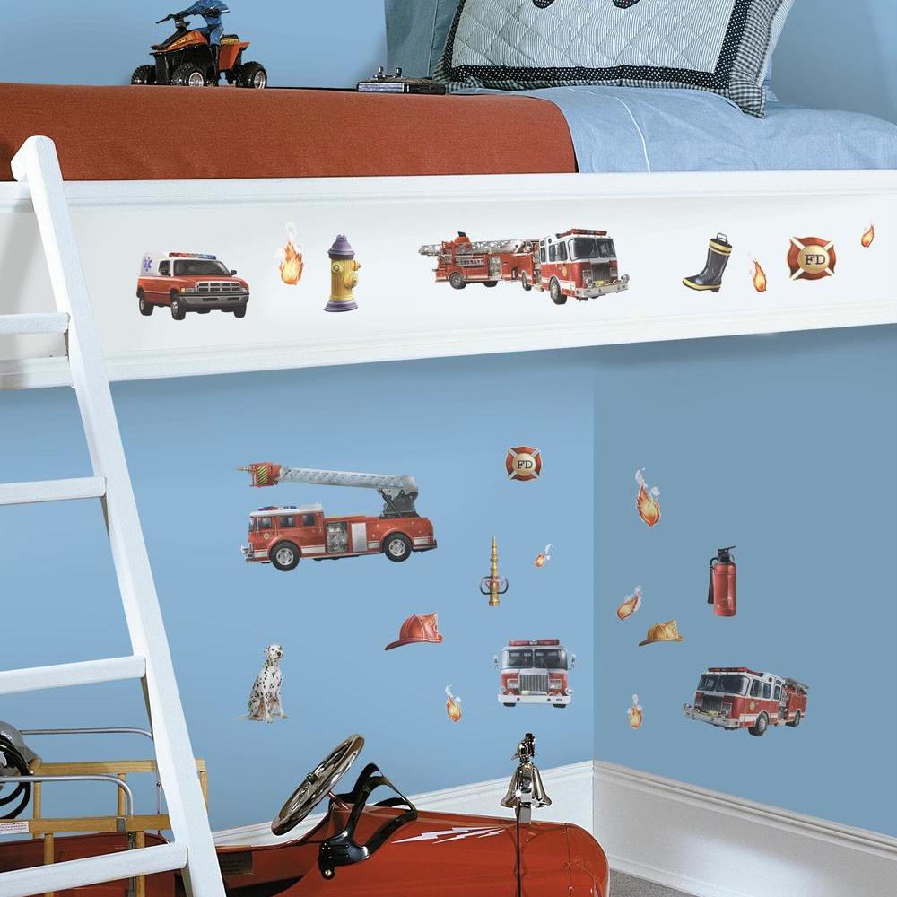 Fire Brigade Wall Decals Wall Decals RoomMates   