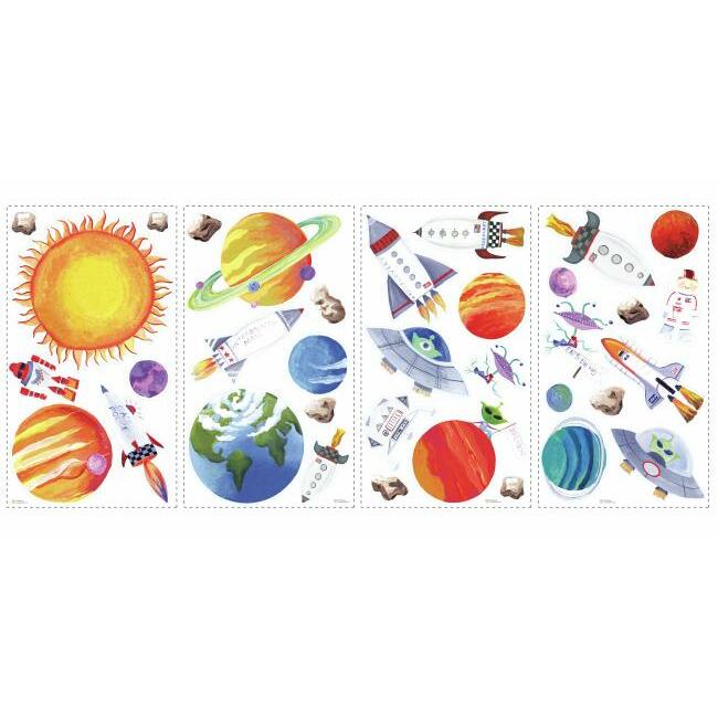 Outer Space Wall Decals Wall Decals RoomMates   