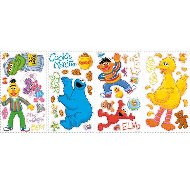 Sesame Street Wall Decals Wall Decals RoomMates   