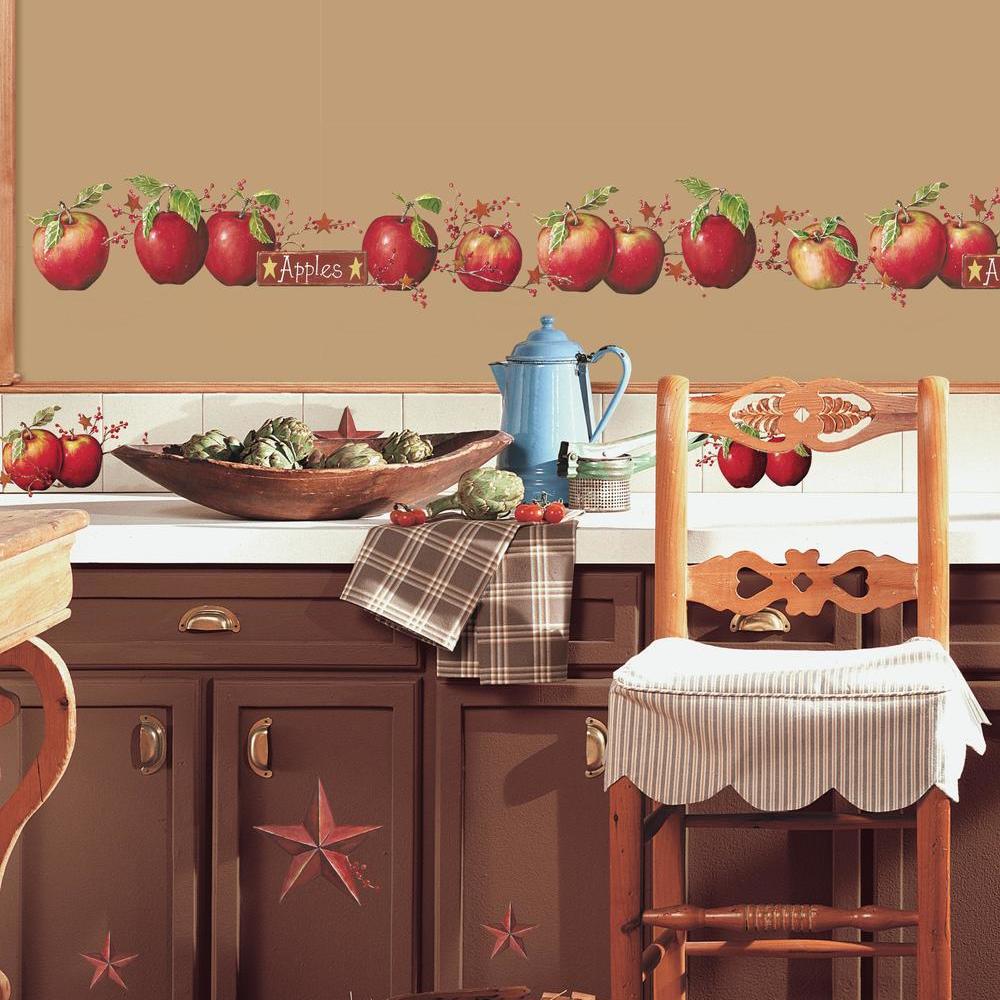 Country Apples Wall Decals Wall Decals RoomMates   