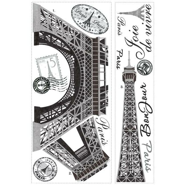 Eiffel Tower Giant Wall Decals Wall Decals RoomMates   