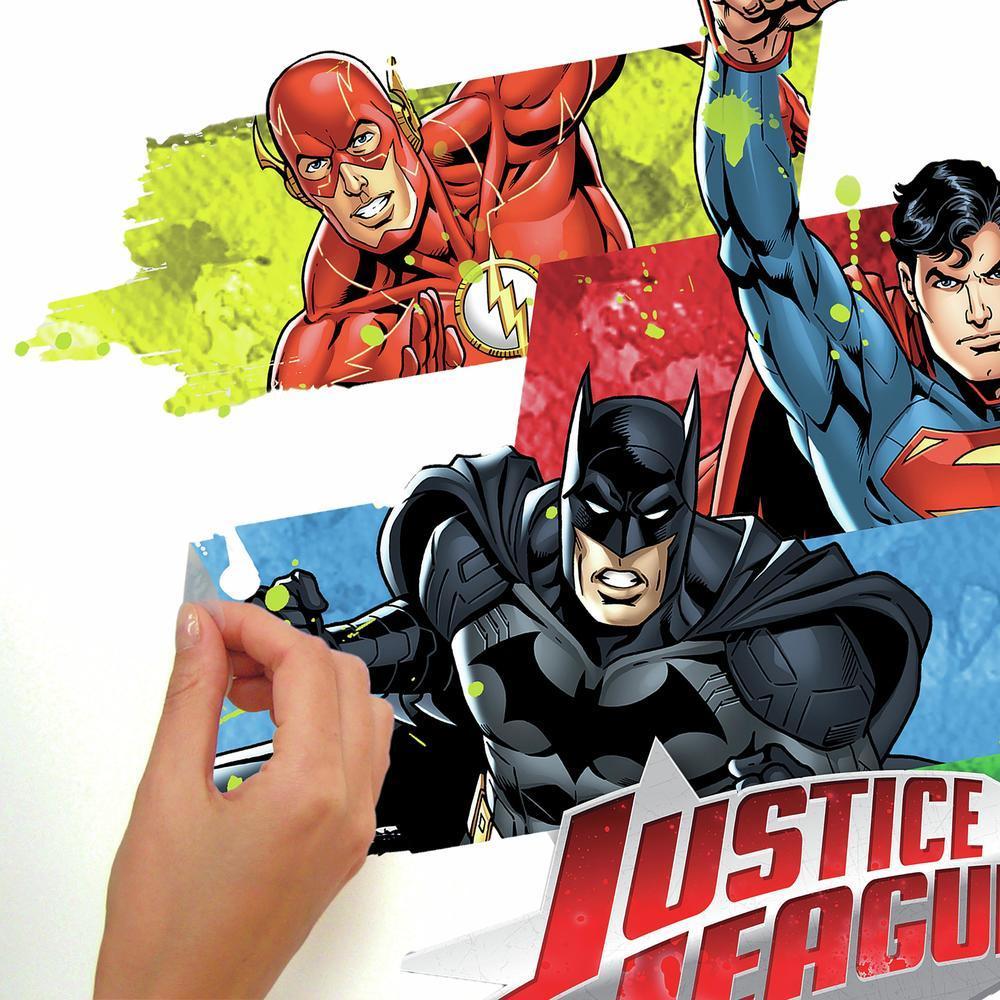 Justice League Giant Wall Decal Wall Decals RoomMates   
