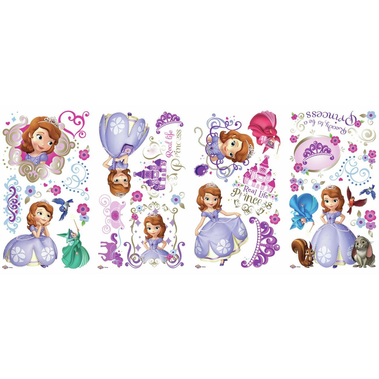Sofia the First Wall Decals Wall Decals RoomMates   