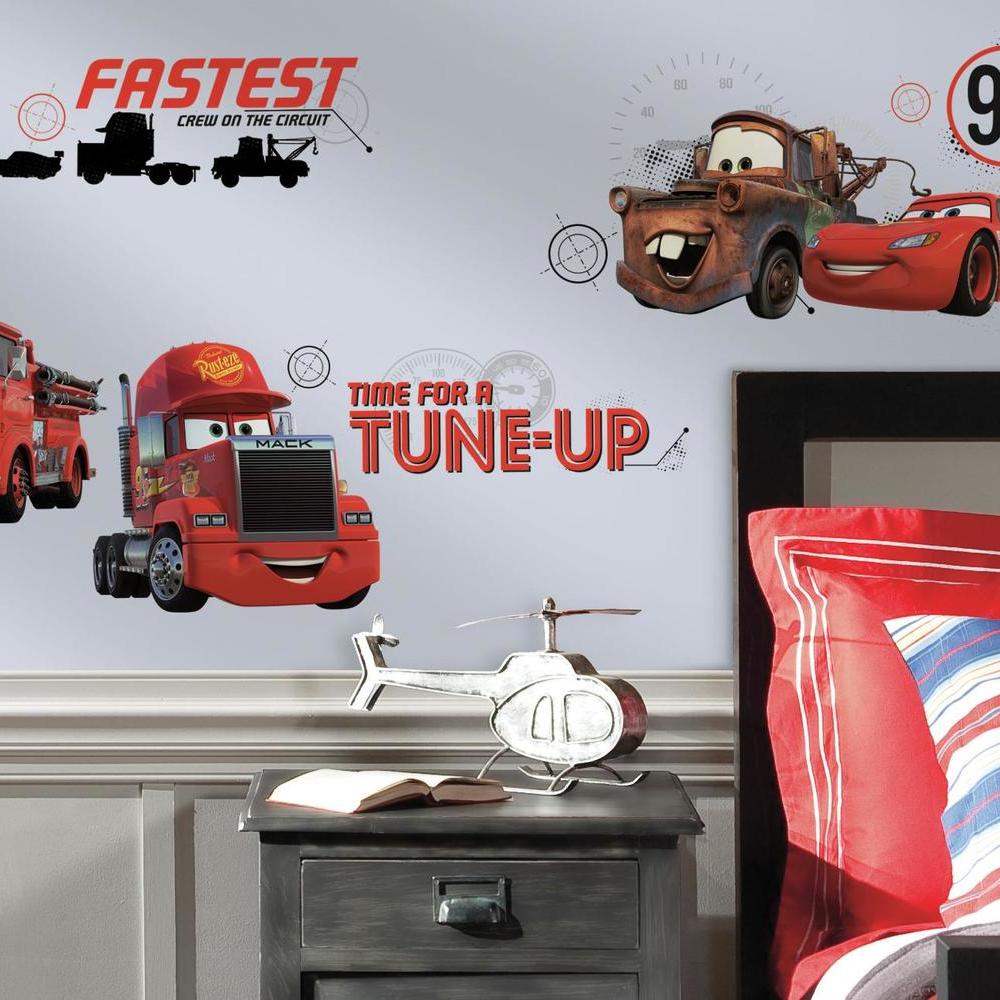 Sticker mural Cars 3 Flash McQueen - RoomMates