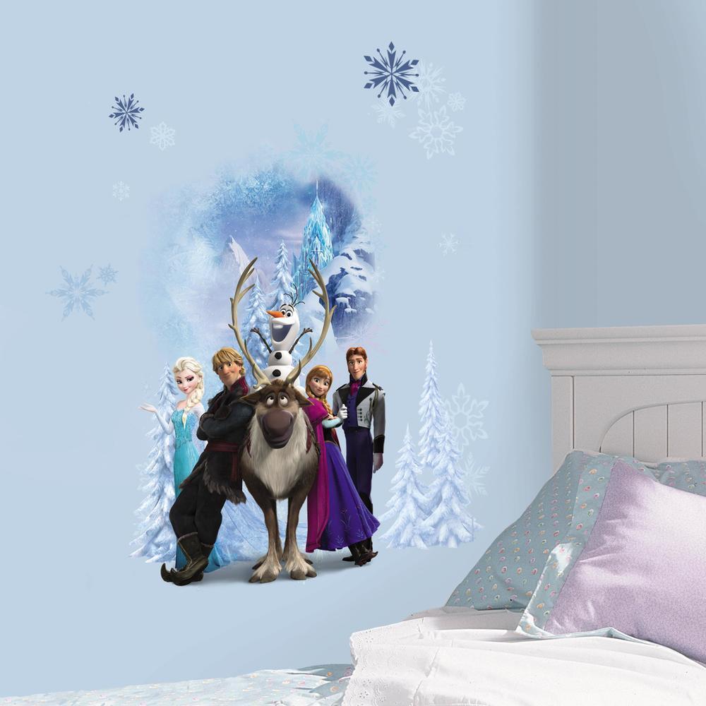 Disney Frozen Group Giant Wall Decals Wall Decals RoomMates   
