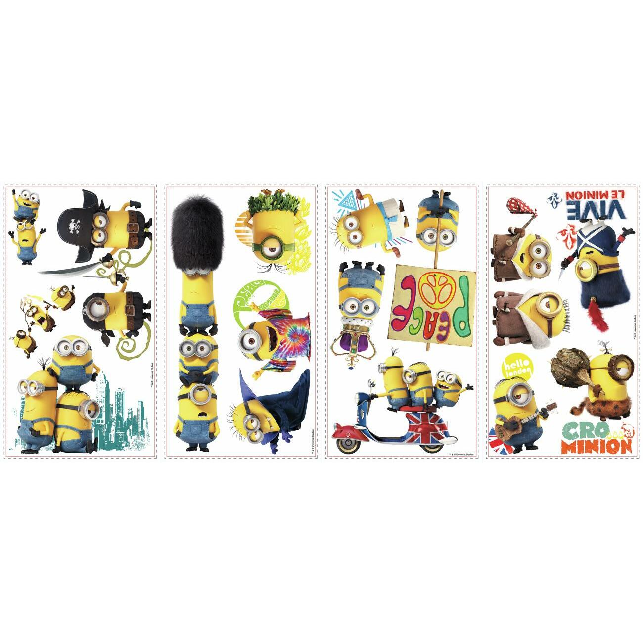 Minions The Movie Wall Decals Wall Decals RoomMates   
