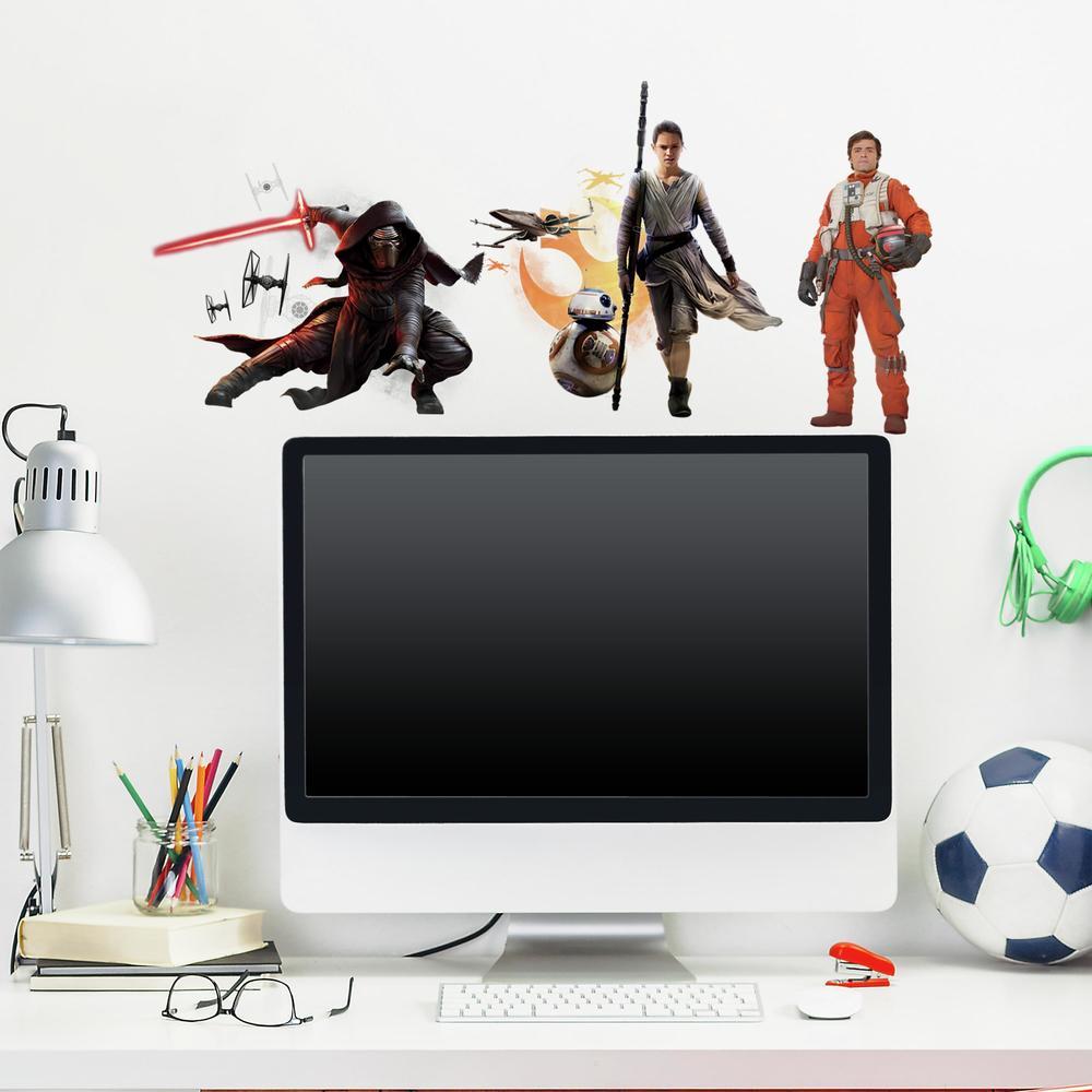 Star Wars: The Force Awakens Peel and Stick Wall Decals Wall Decals RoomMates   