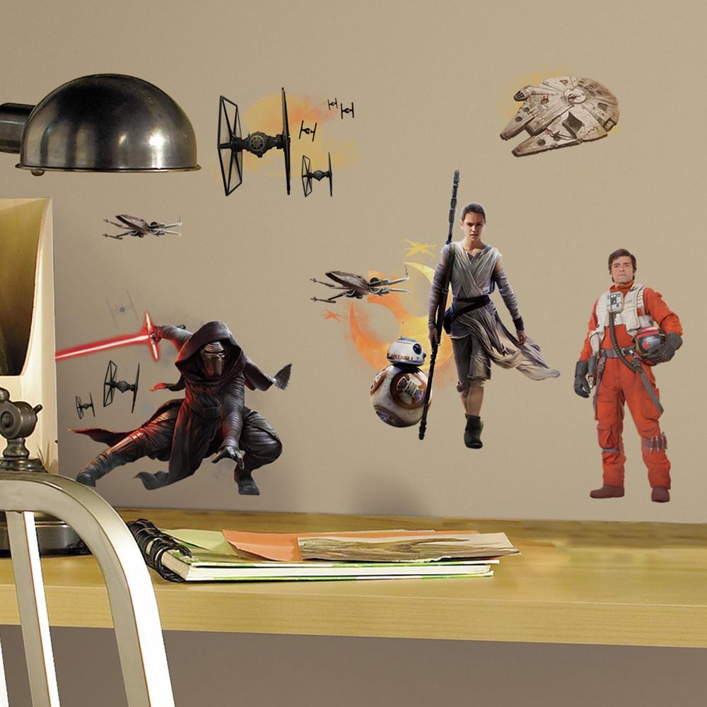 Star Wars: The Force Awakens Peel and Stick Wall Decals Wall Decals RoomMates   