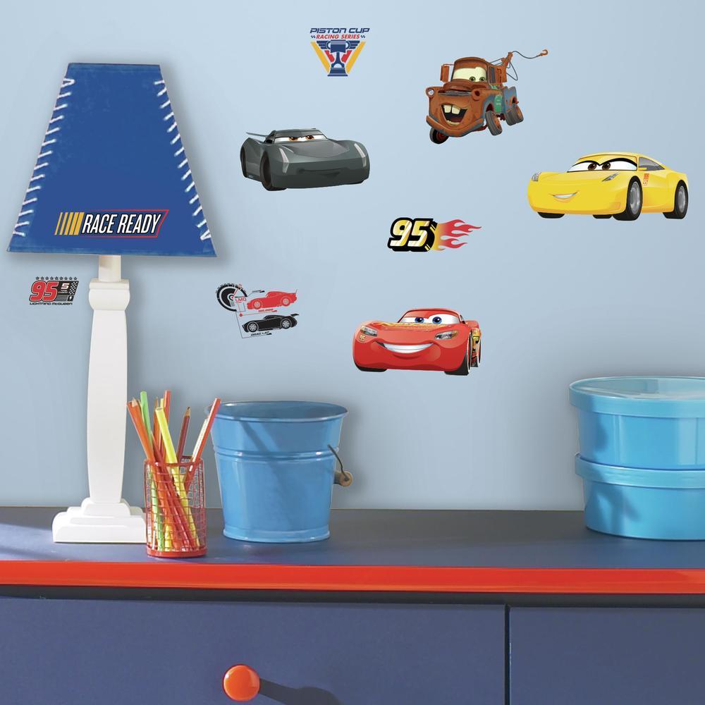 Disney Pixar Cars 3 Peel and Stick Wall Decals Wall Decals RoomMates   