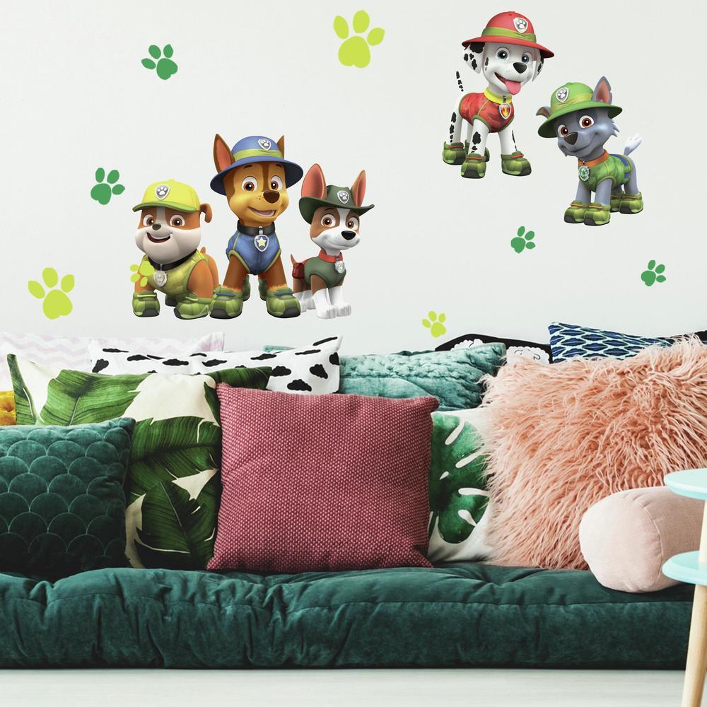 Jungle Paw Patrol Giant Wall Decals Wall Decals RoomMates   
