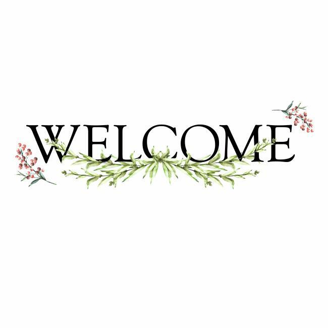 Welcome Wall Quote Peel and Stick Decal Wall Decals RoomMates   