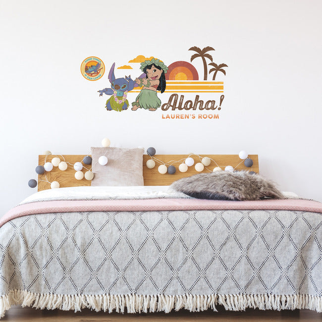 RoomMates Lilo & Stitch Giant Wall Peel & Stick Decals with Alphabet