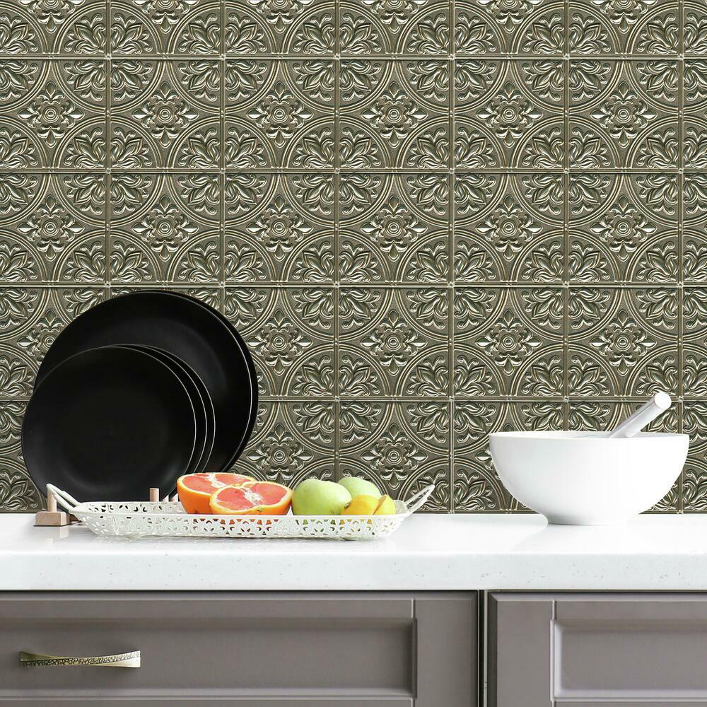 Peel and stick Tile Wallpaper at