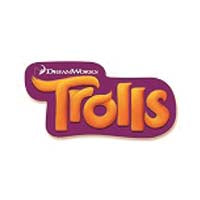 Trolls Movie Peel and Stick Wall Decals With Glitter Wall Decals RoomMates   