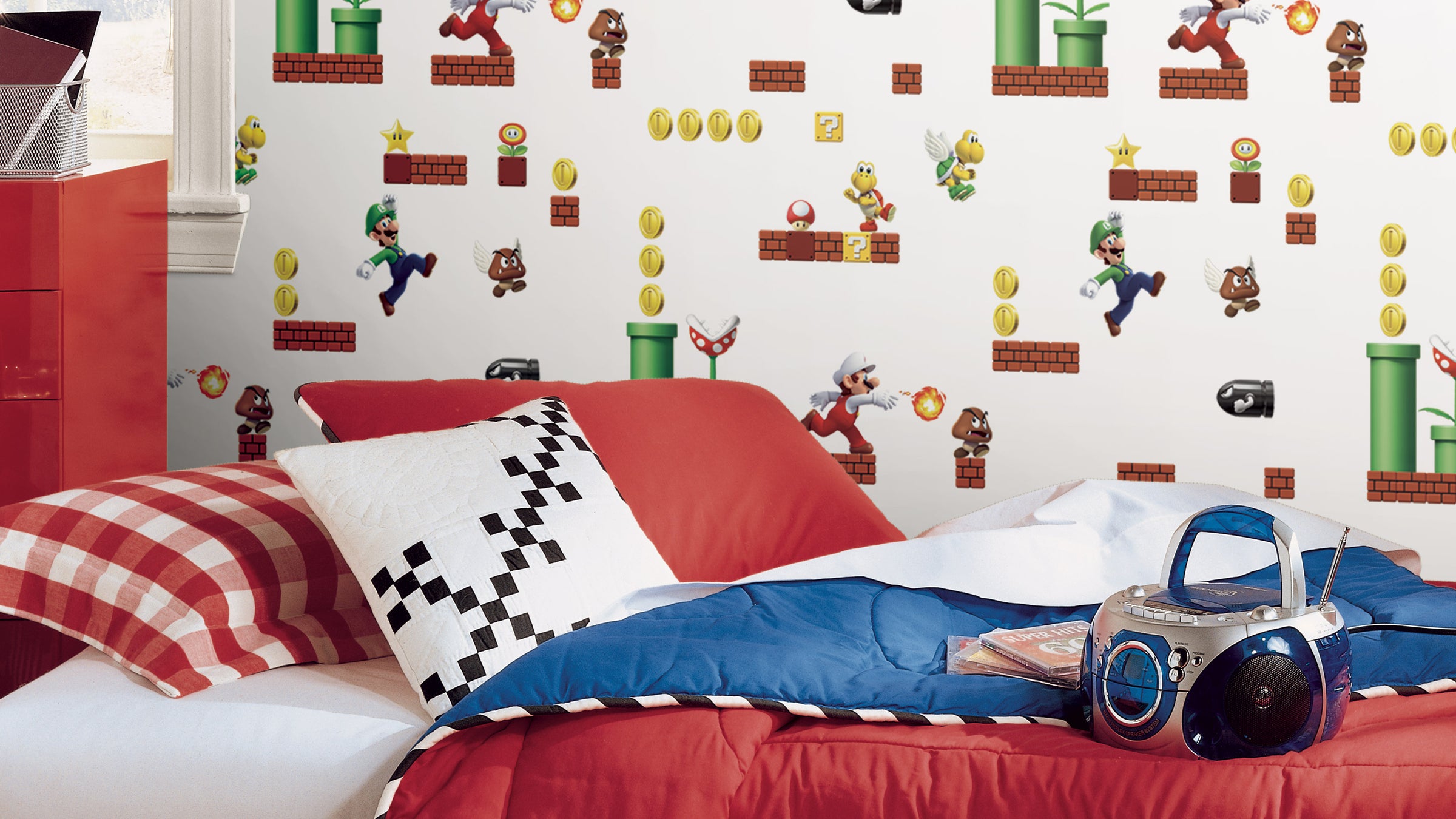 Nintendo Peel and Stick Wallpaper