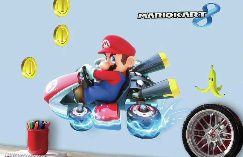 Mario Kart Wall Decals