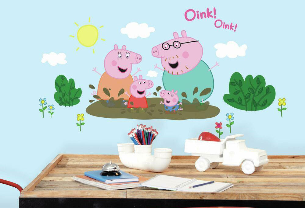 Peppa Pig wall decals