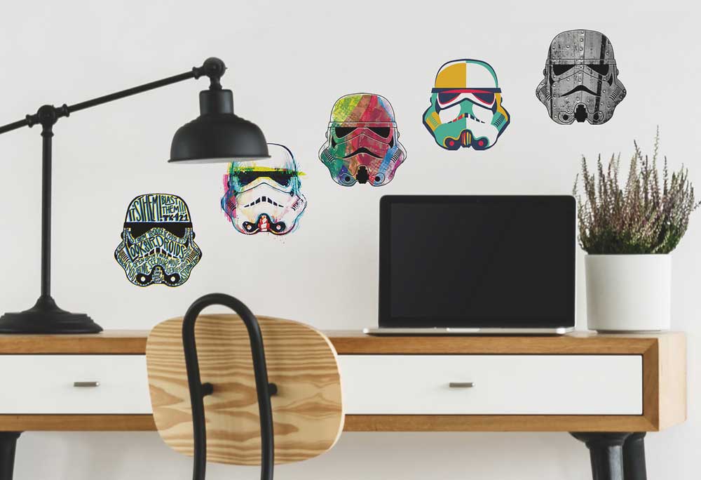 Star Wars Episode 4-6 Wall Decals