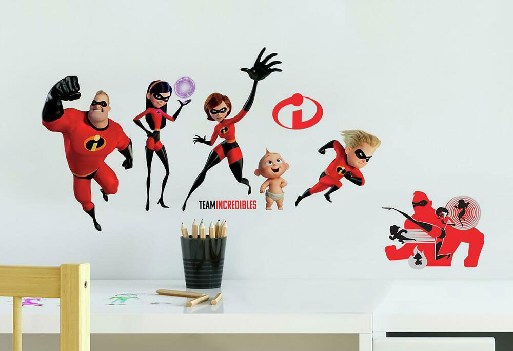 incredibles wall decals