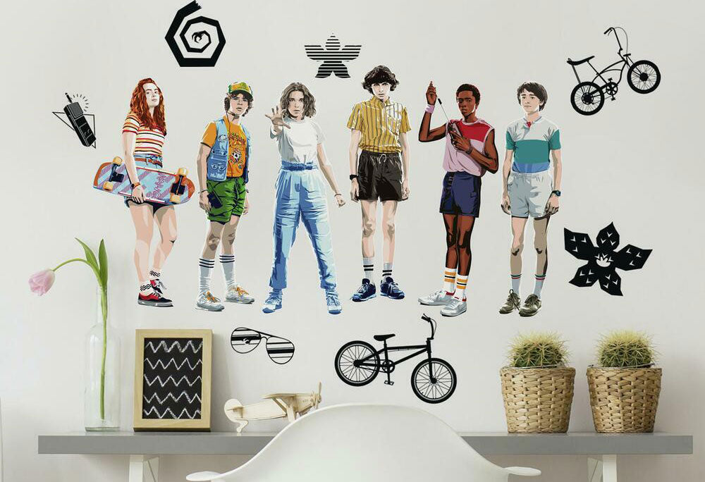 Stranger things wall decals