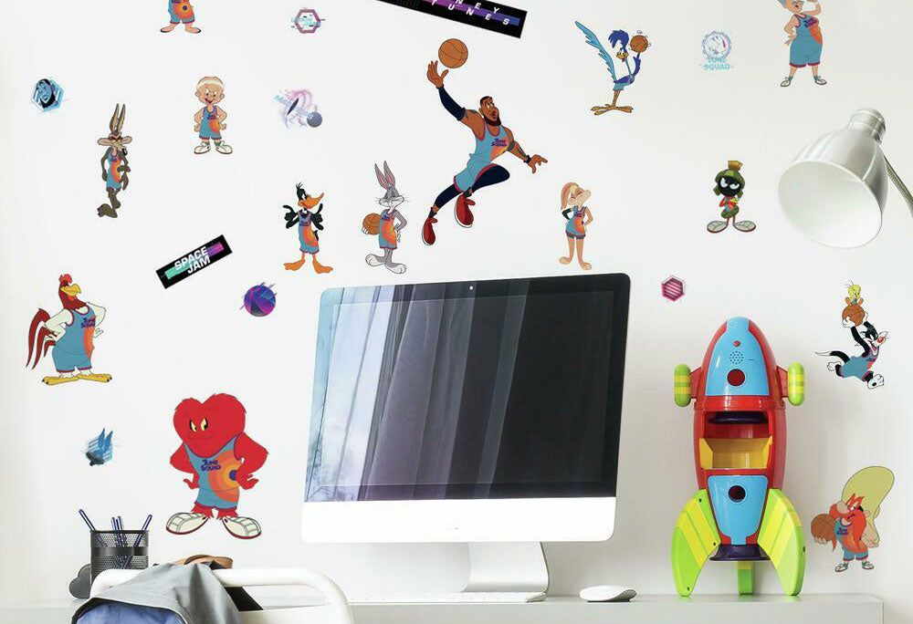 Space Jam Wall Decals