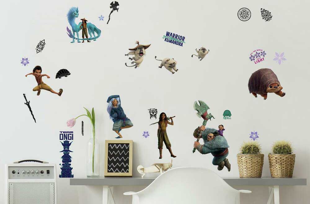 Raya and the Last Dragon wall decals