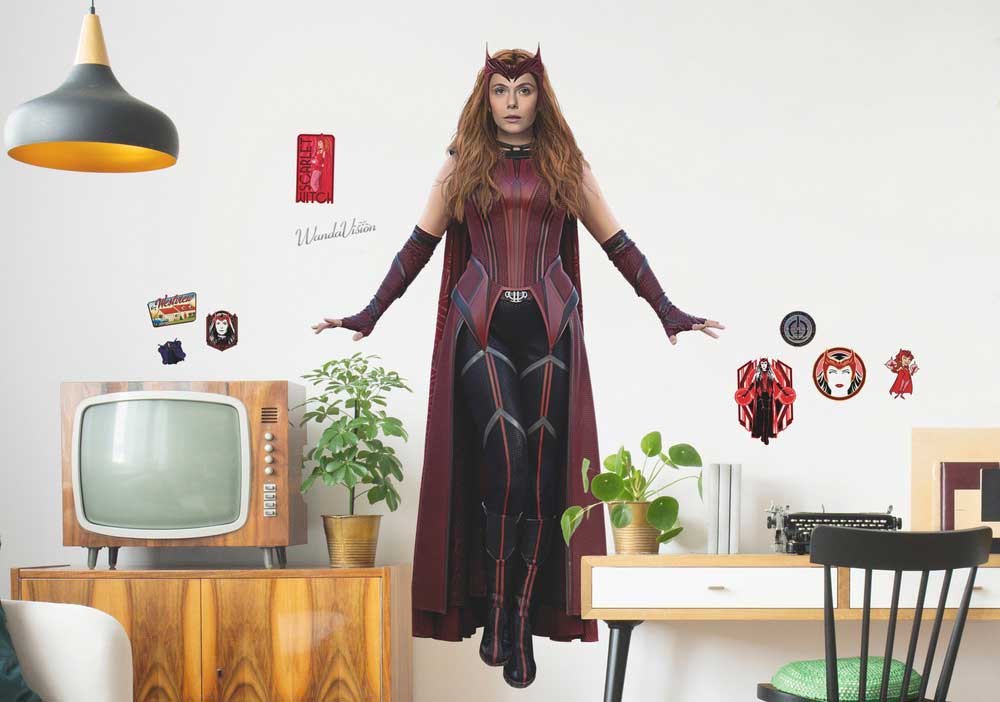 Wandavision wall decals