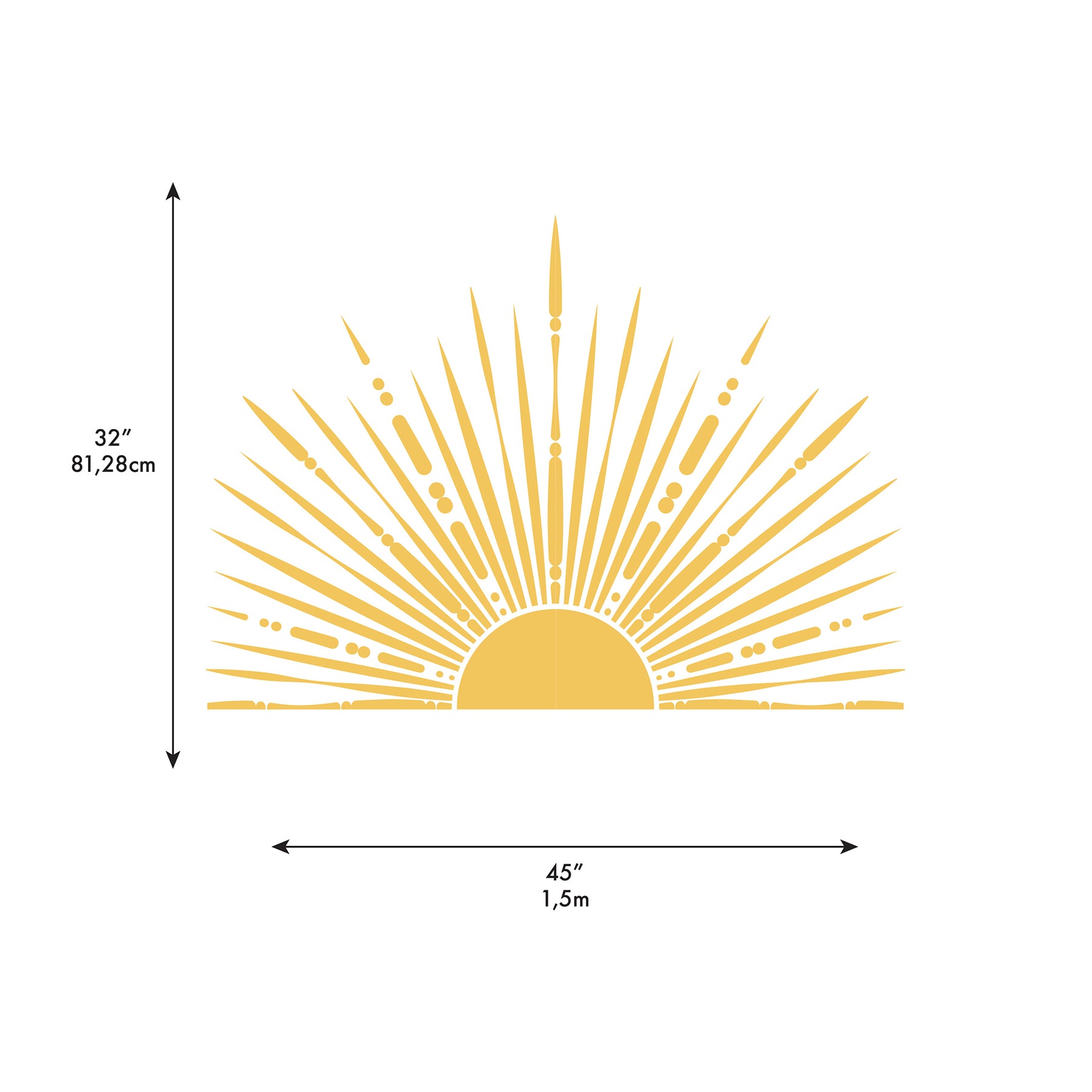 Sunrise Wall Decals Wall Decals RoomMates Decor   