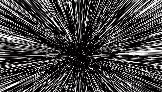 Star Wars Hyperspace Peel and Stick Mural Wall Murals RoomMates Mural  