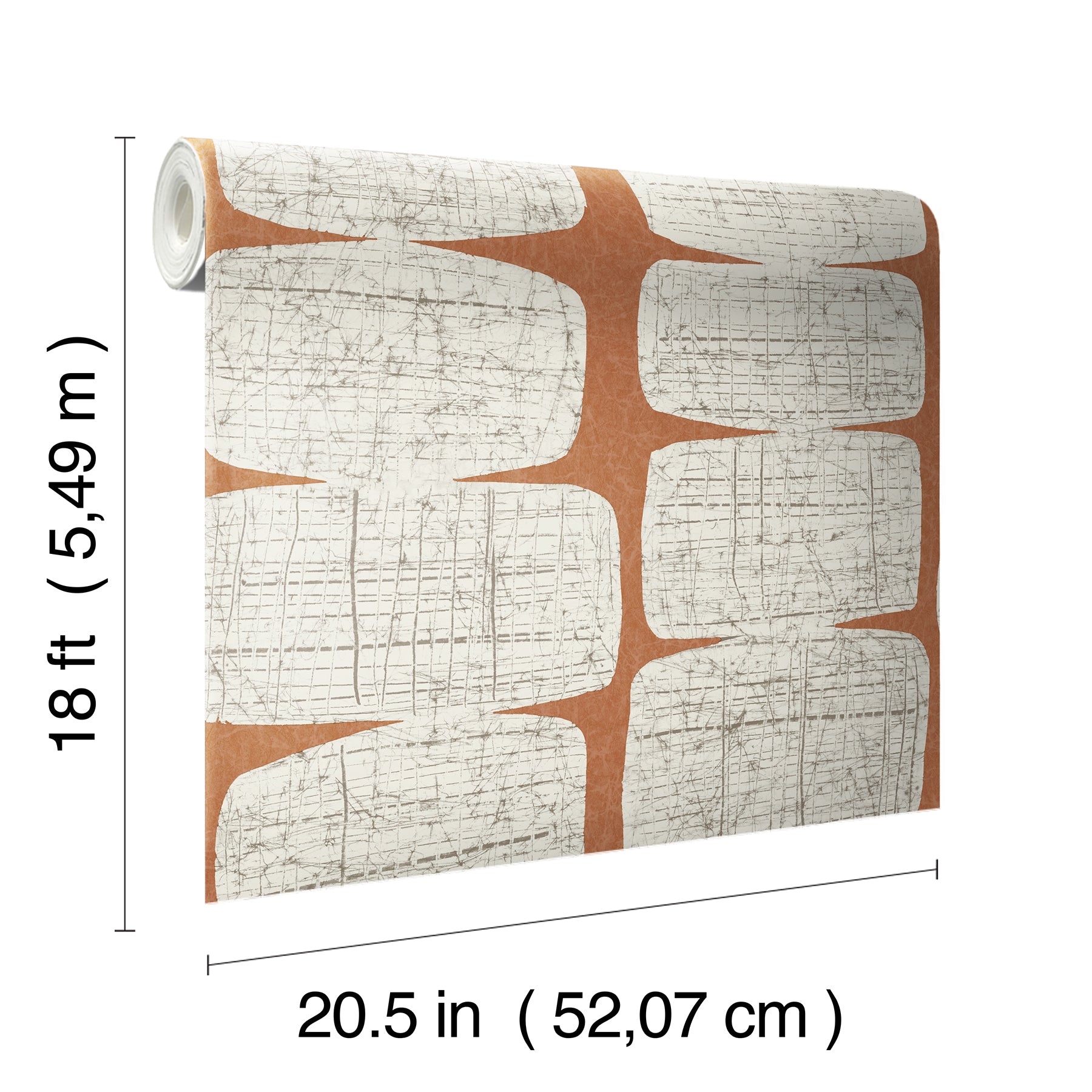 Mid-Century Beads Peel & Stick Wallpaper Peel and Stick Wallpaper RoomMates   