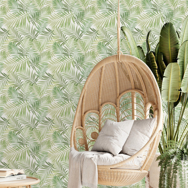 Tropical Vibe Peel & Stick Wallpaper Peel and Stick Wallpaper RoomMates   