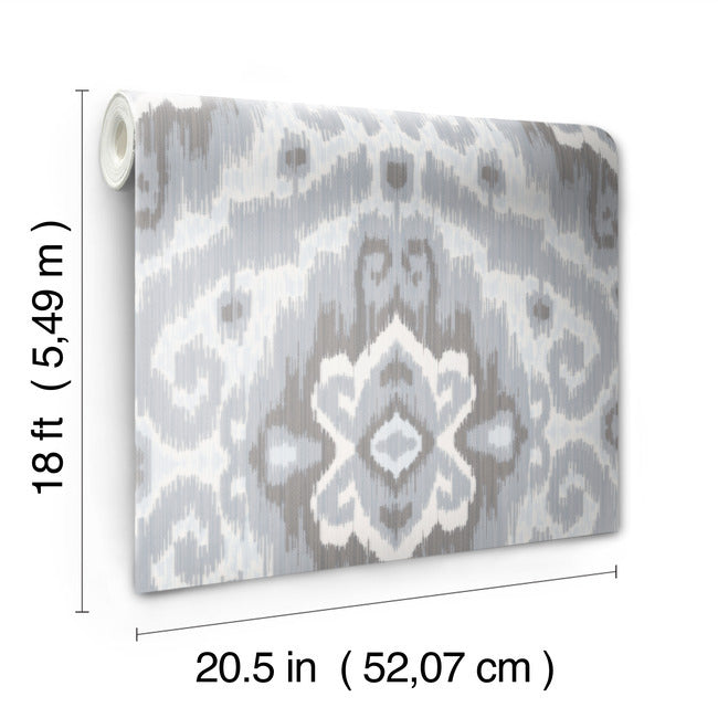 Bohemian Ikat Peel & Stick Wallpaper Peel and Stick Wallpaper RoomMates   