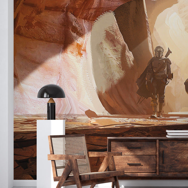 Star Wars: The Mandalorian Peel & Stick Wall Mural Wall Murals RoomMates   