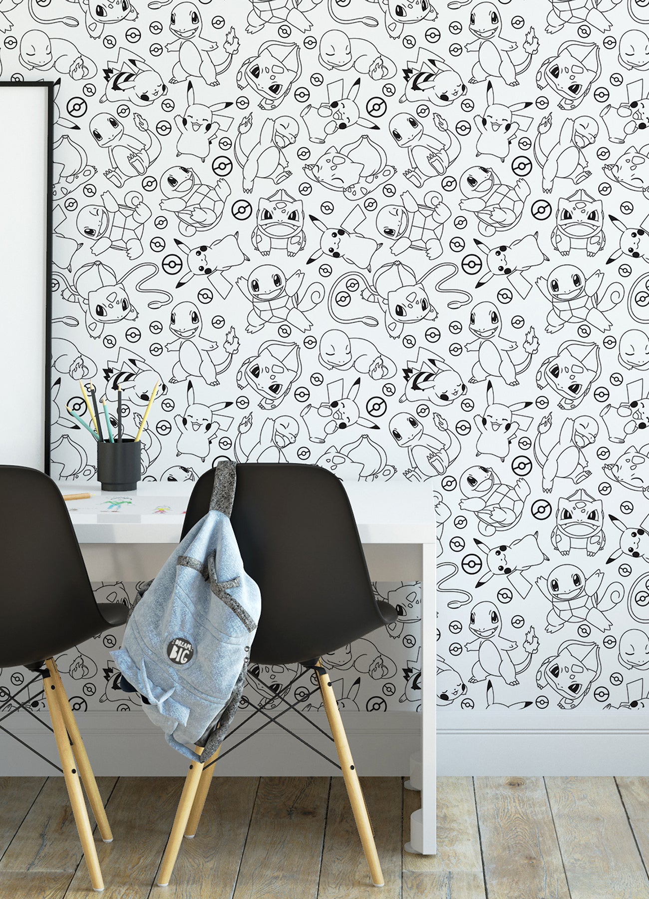 Pokémon Peel and Stick Wallpaper Peel and Stick Wallpaper RoomMates   