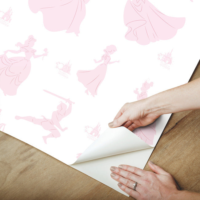 Disney 100th Anniversary Princesses Peel & Stick Wallpaper Peel and Stick Wallpaper RoomMates   