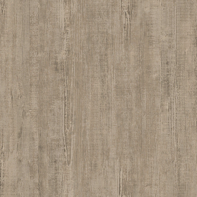 Dimensional Natural Wood Peel & Stick Wallpaper Peel and Stick Wallpaper RoomMates Roll Taupe 