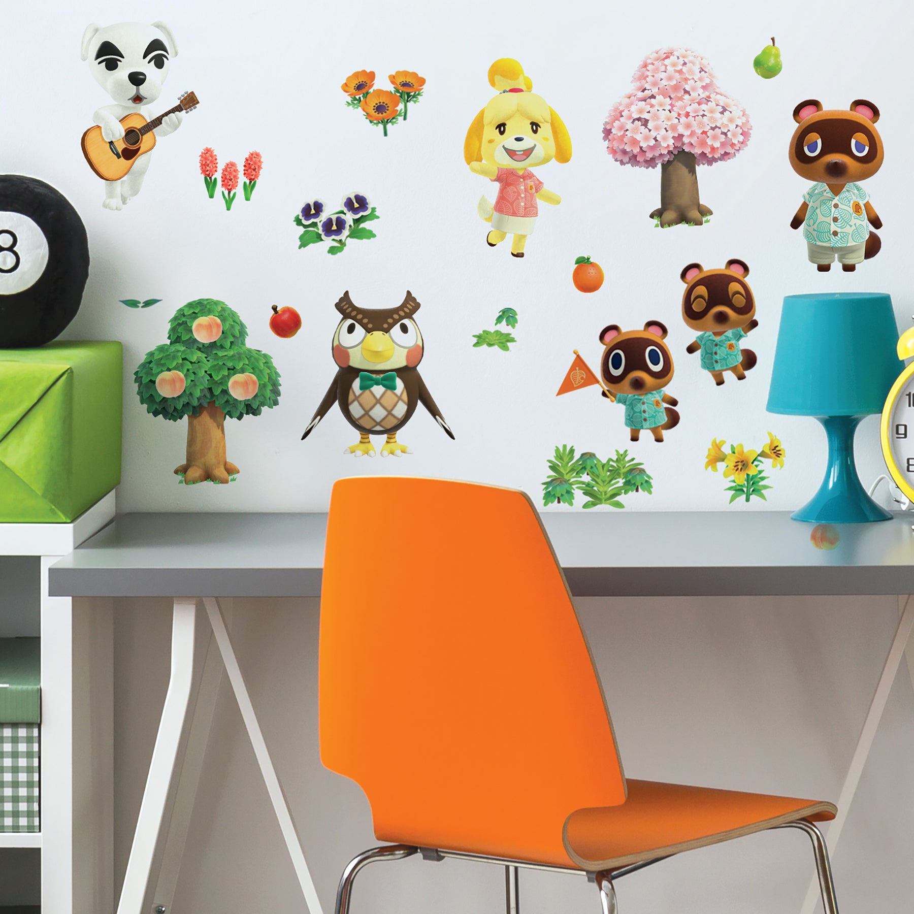 Animal Crossing Peel and Stick Wall Decals Wall Decals RoomMates   