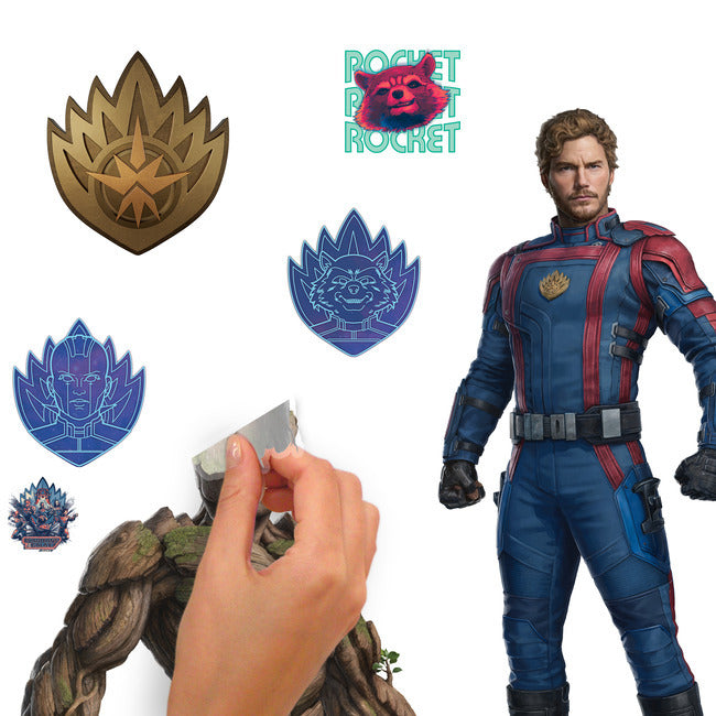Guardians Of The Galaxy 3 Peel & Stick Wall Decals Wall Decals RoomMates   