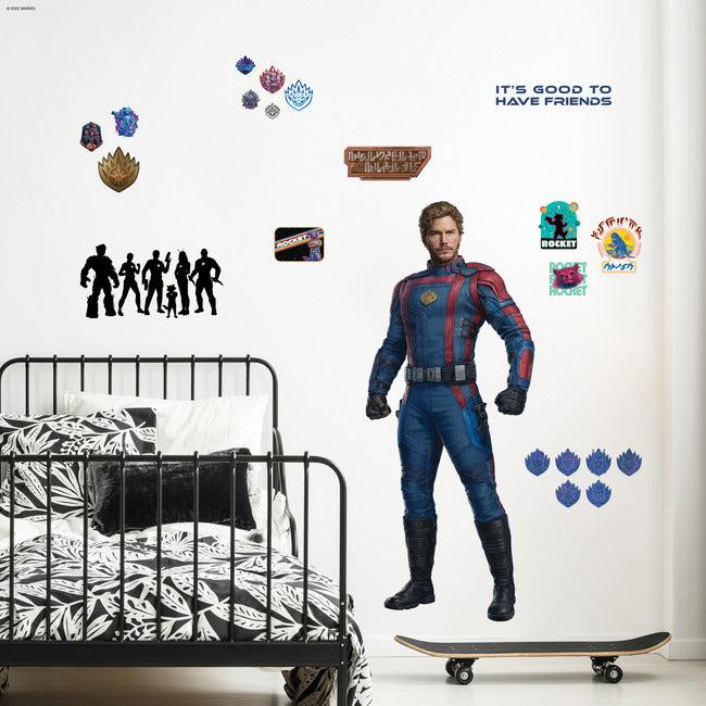 Guardians Of The Galaxy 3 Star-Lord Quill Giant Peel & Stick Wall Decals Wall Decals RoomMates   