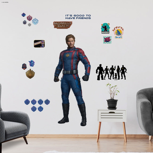 Guardians Of The Galaxy 3 Star-Lord Quill Giant Peel & Stick Wall Decals Wall Decals RoomMates   