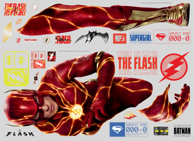 The Flash Movie Giant Wall Decals Wall Decals RoomMates Decor   