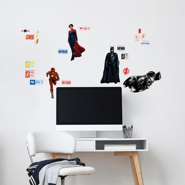 The Flash Movie Super Heroes Set Wall Decals Wall Decals RoomMates Decor   