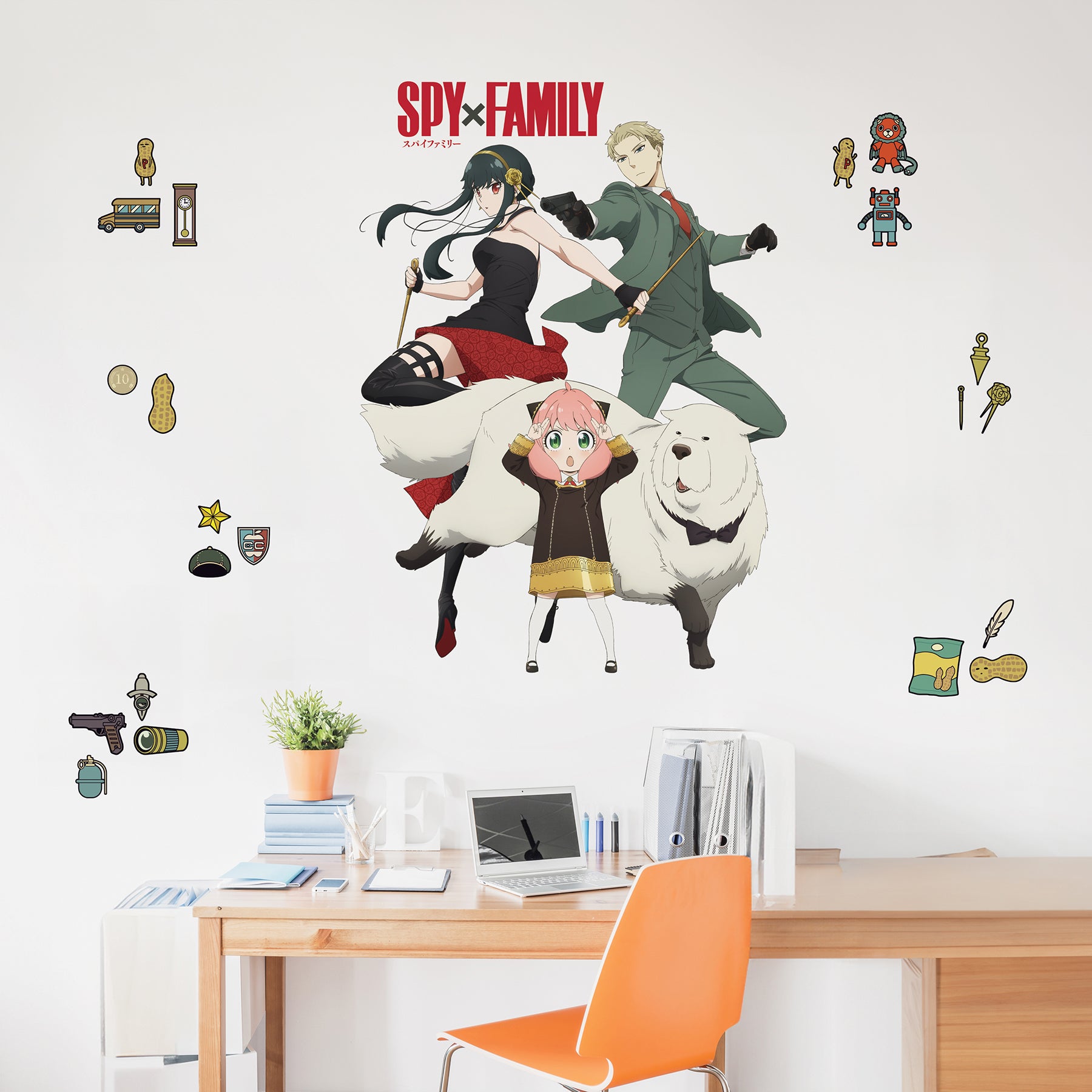 Spy x Family: The Forgers Wall Decals Wall Decals RoomMates   