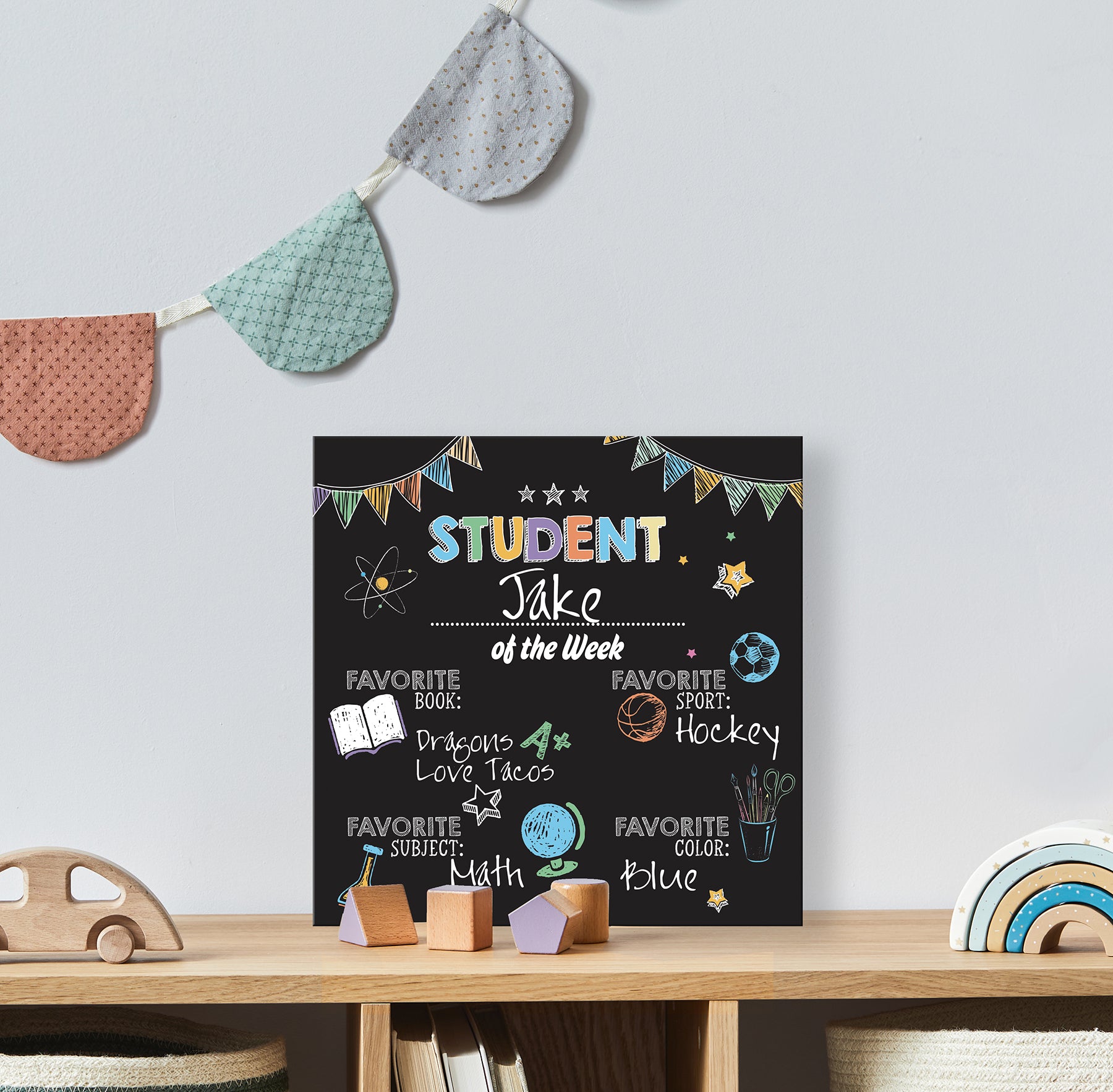 Student Chalkboard Chalkboard RoomMates Decor   