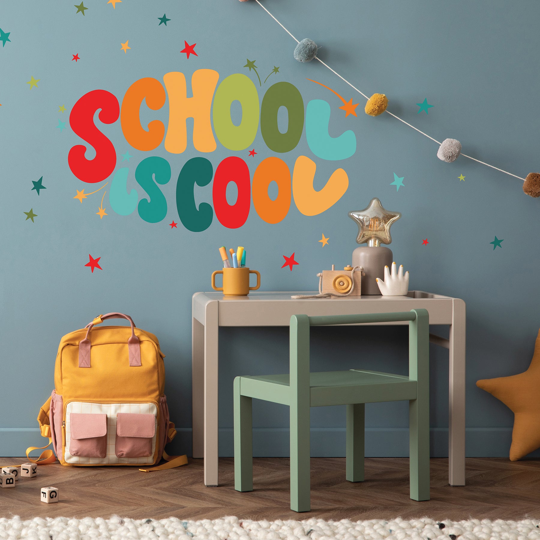 School is Cool Wall Decals Wall Decals RoomMates Decor   