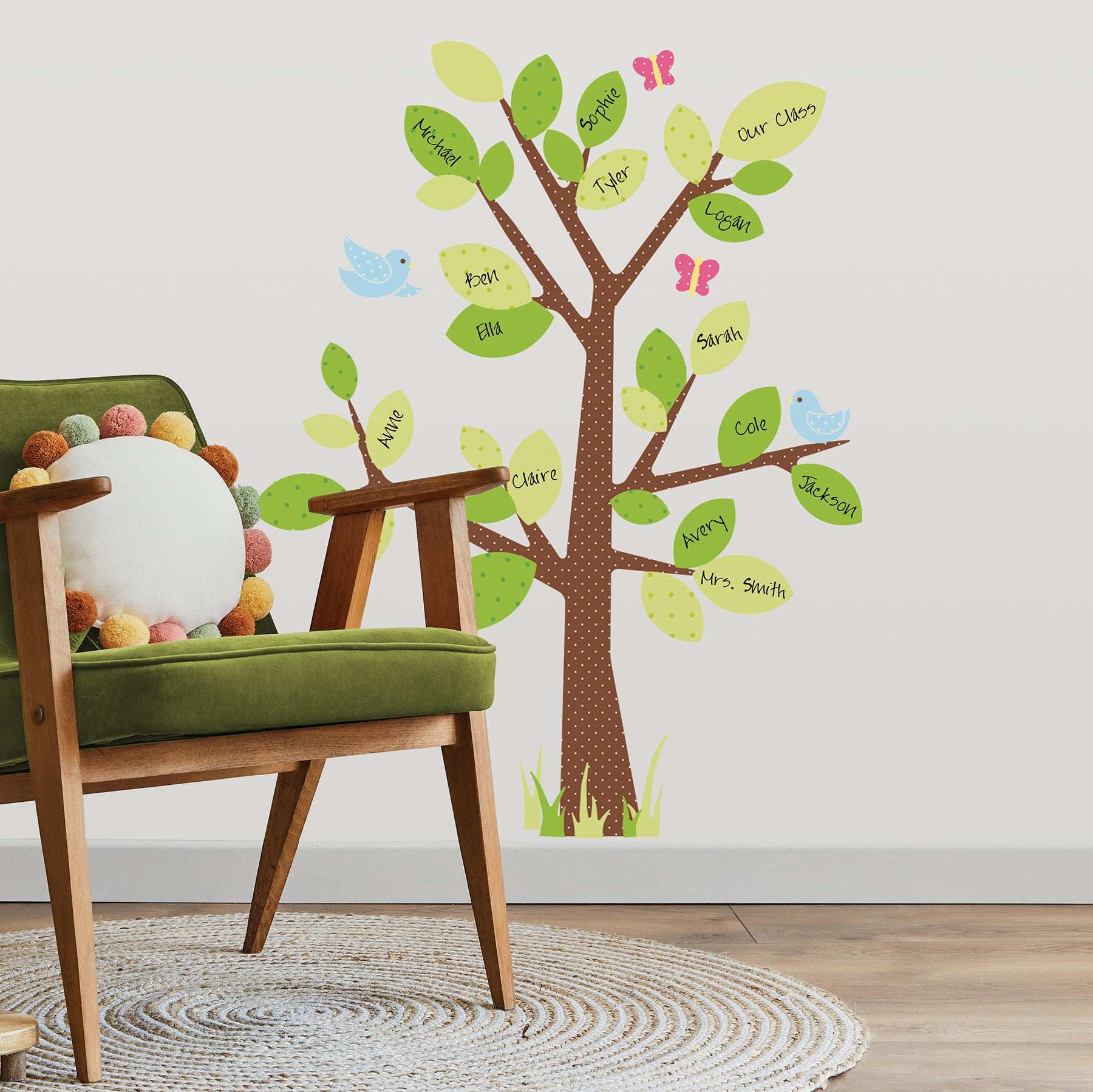 Kids Tree Dry Erase Wall Decal Wall Decals RoomMates Decor   