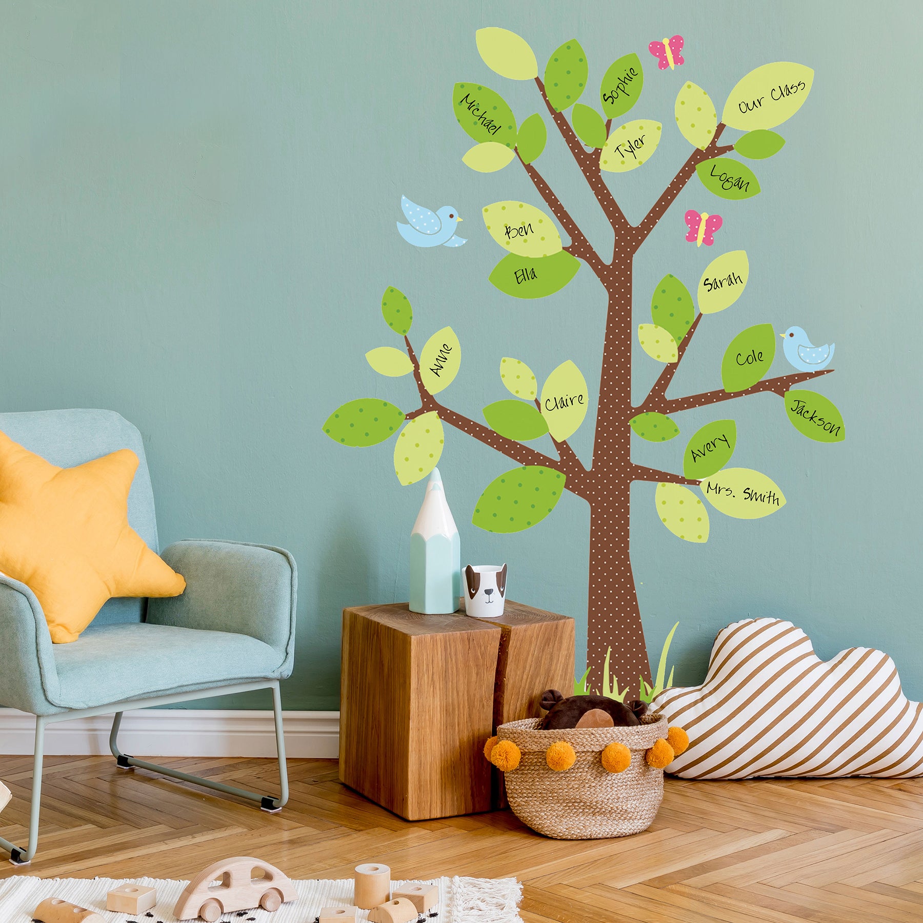 Kids Tree Dry Erase Wall Decal Wall Decals RoomMates Decor   