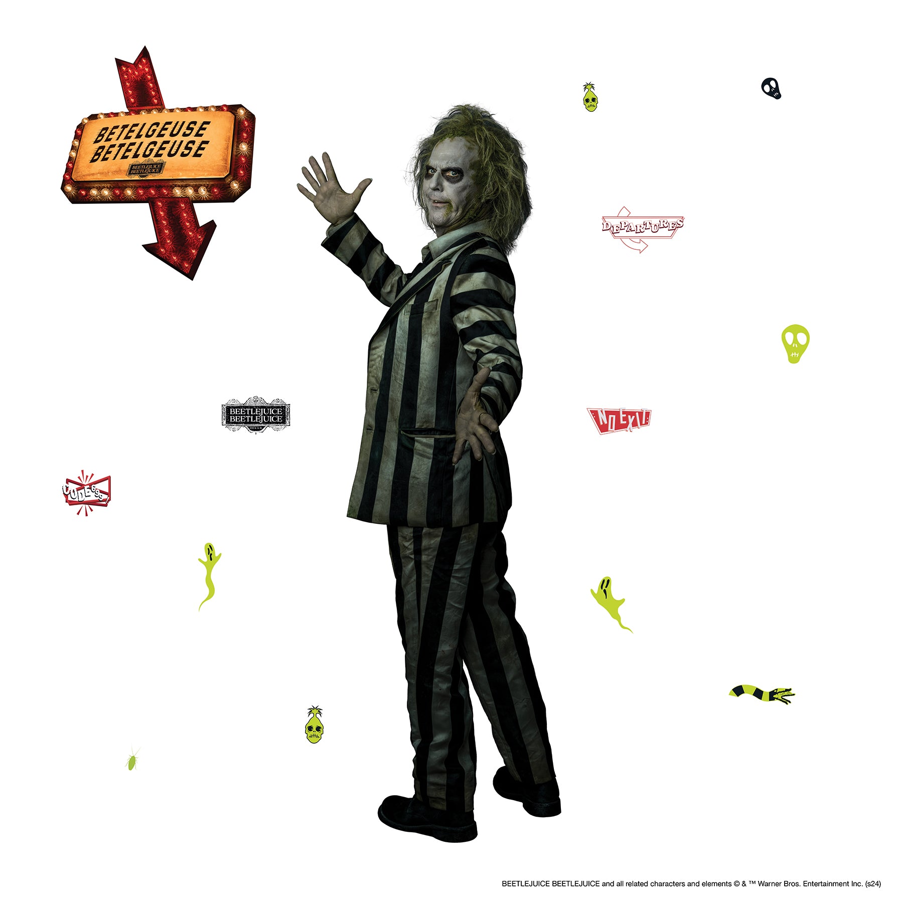 Beetlejuice Wall Decals Wall Decals RoomMates Decor   