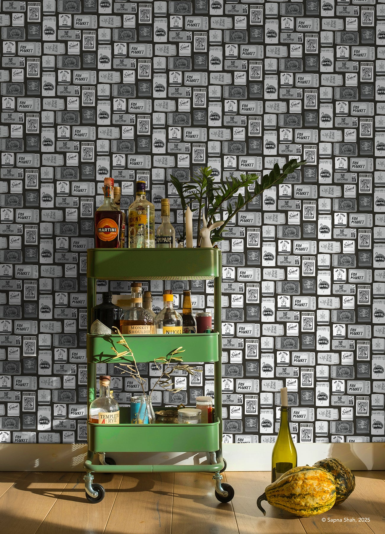 The Perfect Match Peel & Stick Wallpaper Peel and Stick Wallpaper RoomMates